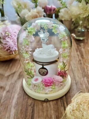 星語花園系列-永生花玻璃罩