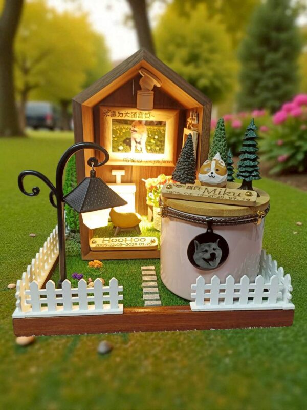 花園小屋骨灰罐紀念套組07 花園小屋骨灰罐紀念套組