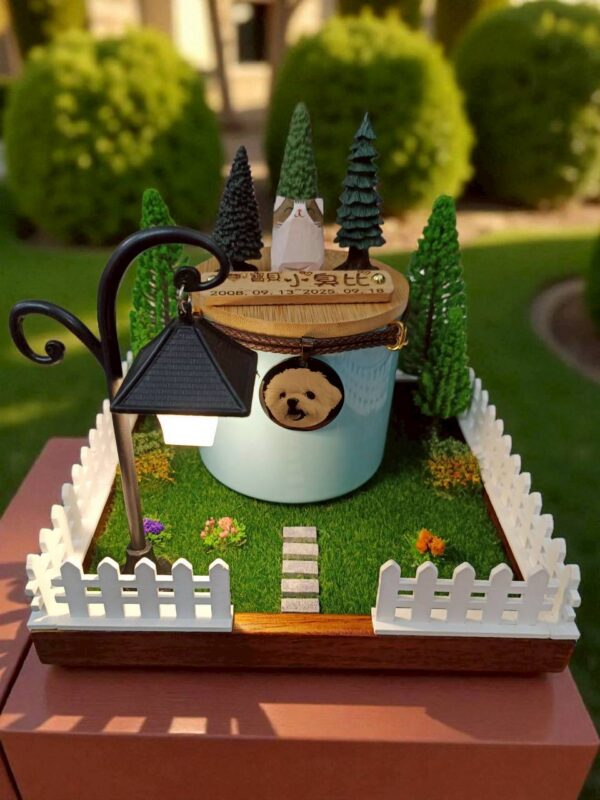 設計款骨灰罐紀念花園組06 骨灰罐專用紀念花園(小)