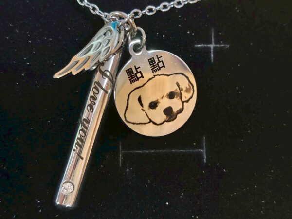 5 天使之翼骨灰罐項鍊