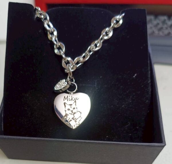 守護之心・愛心骨灰罐項鍊