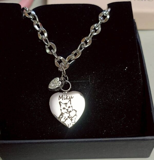 守護之心・愛心骨灰罐項鍊